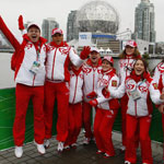 Наша сборная в Олимпийской деревне Ванкувера